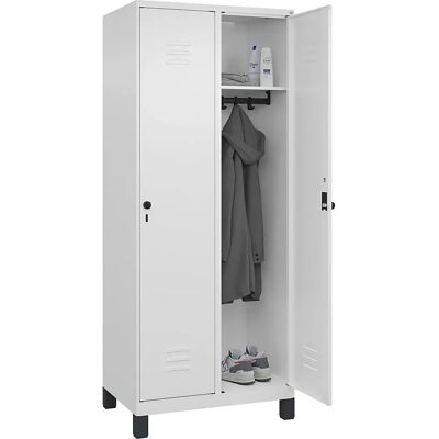 C+P Schließfach Classic PLUS - Robustes, belüftetes Stahlfach, 2 Fächer C+P Schließfach Classic PLUS - Robustes, belüftetes Stahlfach, 2 Fächer