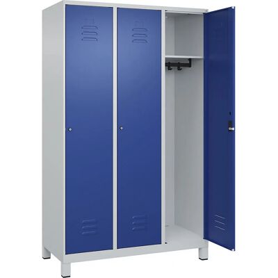 C+P Classic PLUS Schließfach - 3 Fächer Stahlmöbel C+P Classic PLUS Schließfach - 3 Fächer Stahlmöbel