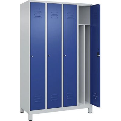 C+P Schließfach Classic PLUS - Stahl 4 Fächer, Zentrale Trennwand C+P Schließfach Classic PLUS - Stahl 4 Fächer, Zentrale Trennwand