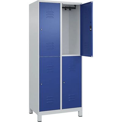 C+P Doppelstock-Schließfach - Belüfteter Stahlschrank C+P Doppelstock-Schließfach - Belüfteter Stahlschrank
