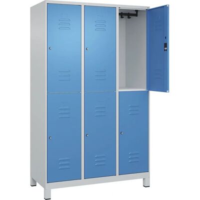 C+P Hellgrau / Hellblau Schließfach - Classic PLUS C+P Hellgrau / Hellblau Schließfach - Classic PLUS