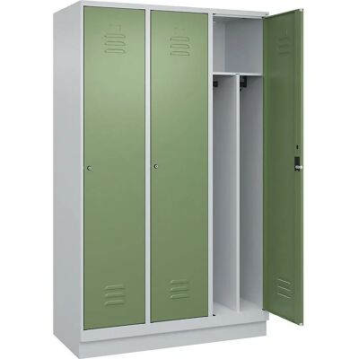 C+P Classic PLUS Schrank - 3 Fächer, grün reseda, 1200mm C+P Classic PLUS Schrank - 3 Fächer, grün reseda, 1200mm