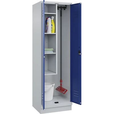 C+P Stahlspeicher Schrank - 600mm Breit, Hellgrau / Enzianblau - Industrieanwendung C+P Stahlspeicher Schrank - 600mm Breit, Hellgrau / Enzianblau - Industrieanwendung