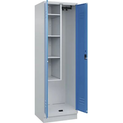C+P Kompaktlagerungsschrank - Classic PLUS - Stahl, Hellgrau/Blau C+P Kompaktlagerungsschrank - Classic PLUS - Stahl, Hellgrau/Blau