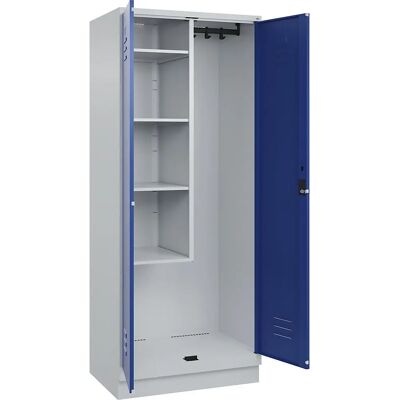 C+P Stahlschrank - Hellgrau & Genciana Blau - 800mm Breite - Classic PLUS C+P Stahlschrank - Hellgrau & Genciana Blau - 800mm Breite - Classic PLUS
