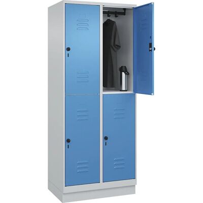C+P Classic PLUS Zweistöckiger Schließfach - Platzsparender Stahlschrank C+P Classic PLUS Zweistöckiger Schließfach - Platzsparender Stahlschrank