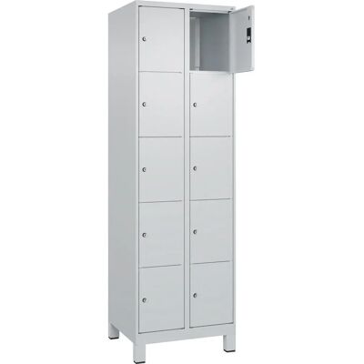 C+P Stauraum Schrank - 2 Fächer - Hellgrau C+P Stauraum Schrank - 2 Fächer - Hellgrau