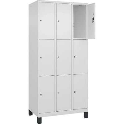 C+P Stahlschrank 3 Fächer Classic PLUS Weiß - 900mm breit C+P Stahlschrank 3 Fächer Classic PLUS Weiß - 900mm breit
