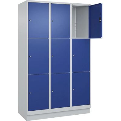 C+P Stahlschließfach mit 3 Fächern - Classic PLUS C+P Stahlschließfach mit 3 Fächern - Classic PLUS