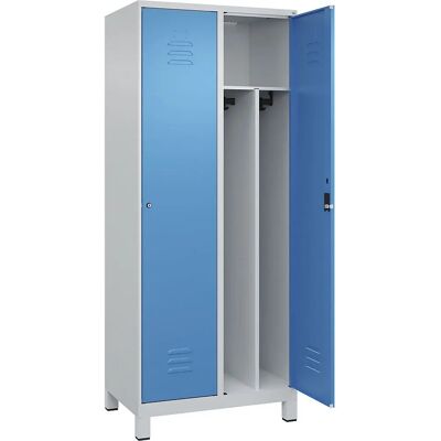 C+P Stahlschrank mit Zentraltrennung - Classic PLUS C+P Stahlschrank mit Zentraltrennung - Classic PLUS