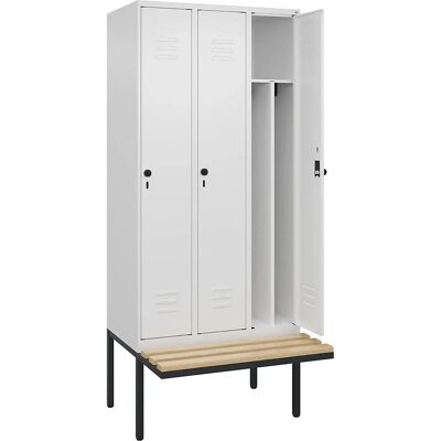 C+P Classic PLUS Schrank mit Bank - 3 Fächer C+P Classic PLUS Schrank mit Bank - 3 Fächer