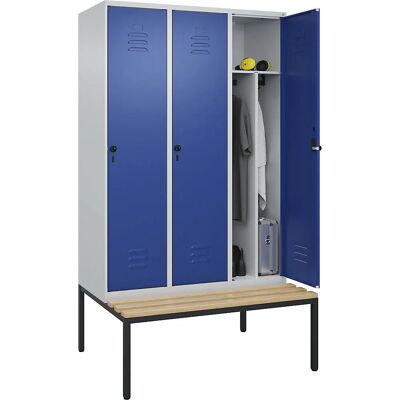 C+P Classic PLUS Schrank - Belüftung, Schloss, Buchenholz-Sitz C+P Classic PLUS Schrank - Belüftung, Schloss, Buchenholz-Sitz