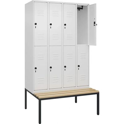 C+P Doppelschrank Classic PLUS mit 4 Fächern - Weiß Verkehr C+P Doppelschrank Classic PLUS mit 4 Fächern - Weiß Verkehr