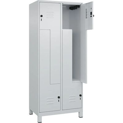 C+P Stahlschrank mit 2 Fächern - Classic PLUS C+P Stahlschrank mit 2 Fächern - Classic PLUS