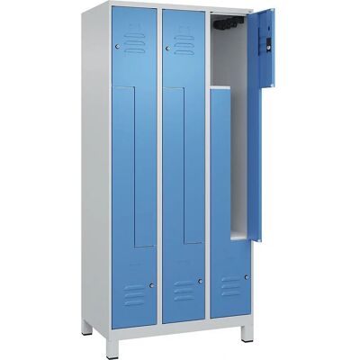 C+P Hellgrau / Hellblau Z Classic PLUS Schrank - 900mm Breite C+P Hellgrau / Hellblau Z Classic PLUS Schrank - 900mm Breite