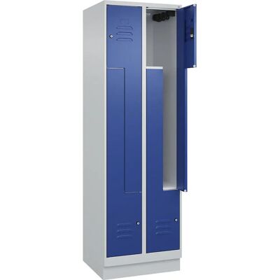 C+P Hellgrau / Enzianblau Z Classic PLUS Spind - Spind Typ C+P Hellgrau / Enzianblau Z Classic PLUS Spind - Spind Typ