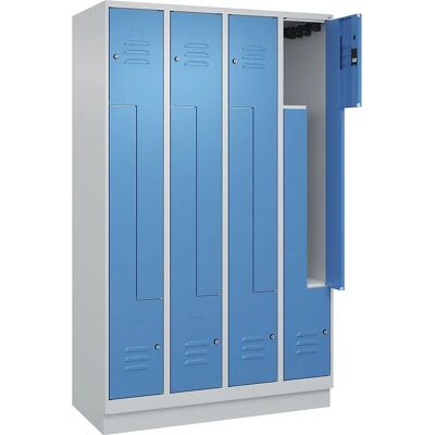 C+P Hellgrau / Hellblau Z Classic PLUS Schließfach - Schrank C+P Hellgrau / Hellblau Z Classic PLUS Schließfach - Schrank