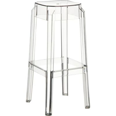 TPFLiving - Faxi - Transparent - 75 cm - Bar stool TPFLiving - Faxi - Transparent - 75 cm - Bar stool