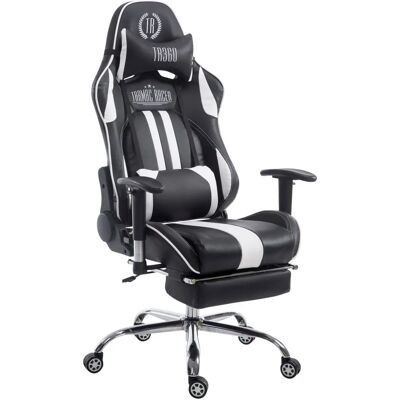 TPFLiving - Racing Limitless 2 - Schwarz/Weiß - Office chair TPFLiving - Racing Limitless 2 - Schwarz/Weiß - Office chair