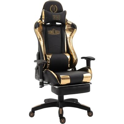 TPFLiving - Turbine XL - Schwarz/Blau - Office chair TPFLiving - Turbine XL - Schwarz/Blau - Office chair