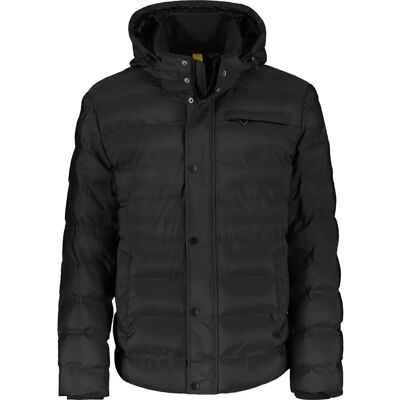 LERROS Schwarze Kapuzen-Steppjacke LERROS Schwarze Kapuzen-Steppjacke