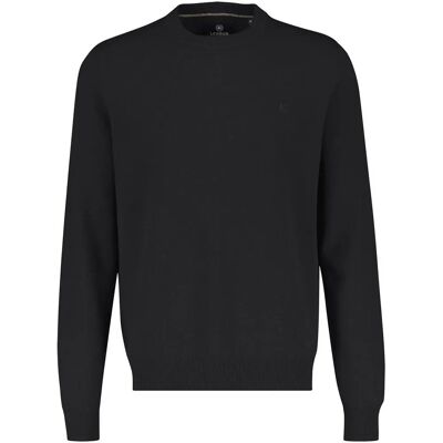 LERROS Schwarzer Woll-Kaschmir Pullover - Pullover LERROS Schwarzer Woll-Kaschmir Pullover - Pullover