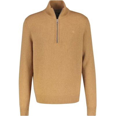 LERROS Beiger Woll-Kaschmir Pullover - Pullover LERROS Beiger Woll-Kaschmir Pullover - Pullover