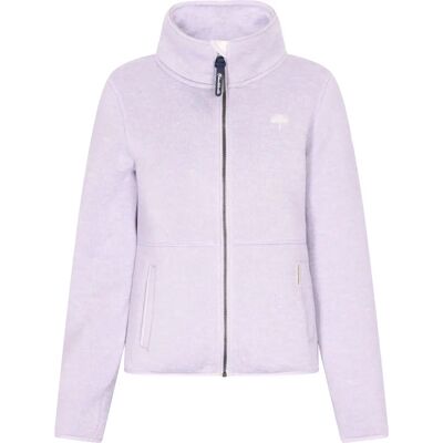 Schmuddelwedda Damen Grauviolett Strickfleecejacke - Fleece Jacket Schmuddelwedda Damen Grauviolett Strickfleecejacke - Fleece Jacket