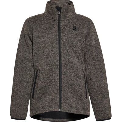 Schmuddelwedda - Gebreide fleece - Grijs melange - 11J / 146cm - Jacket Schmuddelwedda - Gebreide fleece - Grijs melange - 11J / 146cm - Jacket