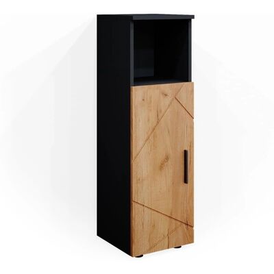 Armoire de salle de bain Vicco Irma - Réversible, Antracite, 30x95cm - Publicité Armoire de salle de bain Vicco Irma - Réversible, Antracite, 30x95cm - Publicité