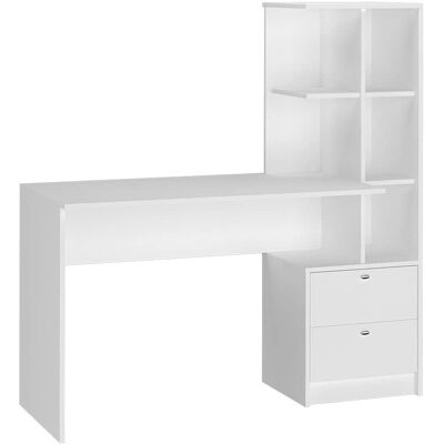 Vicco - Scrivania Denton Bianco 136x55cm Vicco - Scrivania Denton Bianco 136x55cm