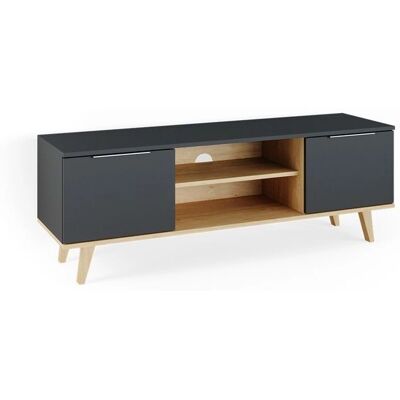 Vicco Nautica Roble Blanco Mueble TV - Estilo Escandinavo Vicco Nautica Roble Blanco Mueble TV - Estilo Escandinavo