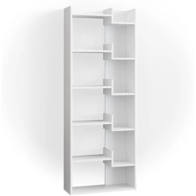 Vicco Fico Blanco 6 Estantes Separador de ambientes Vicco Fico Blanco 6 Estantes Separador de ambientes