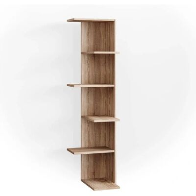 Vicco Mensola angolare Tera - Risparmio spazio, 5 ripiani, Design moderno Vicco Mensola angolare Tera - Risparmio spazio, 5 ripiani, Design moderno