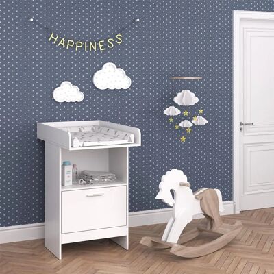 Vicco Weiße Baby Wickeltisch mit Schublade - Wickeltisch Vicco Weiße Baby Wickeltisch mit Schublade - Wickeltisch