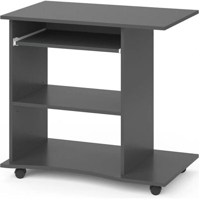 Bureau Harm de Vicco - Anthracite - 80x50cm - Bureau - Publicité Bureau Harm de Vicco - Anthracite - 80x50cm - Bureau - Publicité