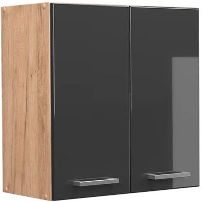 Vicco armario colgante R-Line - Antracita alto brillo - 60 cm - Armario de pared Vicco armario colgante R-Line - Antracita alto brillo - 60 cm - Armario de pared
