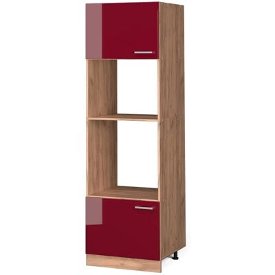 Vicco Armoire micro-ondes - R-Line, Rouge Bordeaux - Armoire Micro-ondes - Publicité Vicco Armoire micro-ondes - R-Line, Rouge Bordeaux - Armoire Micro-ondes - Publicité