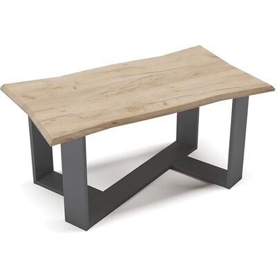 Table de salon Vicco Arne Bord Naturel - Table Basse - Publicité Table de salon Vicco Arne Bord Naturel - Table Basse - Publicité