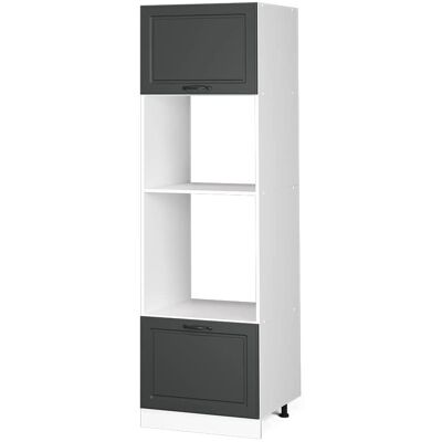 Vicco - Armoire micro-ondes - 60cm - Style cottage - Publicité Vicco - Armoire micro-ondes - 60cm - Style cottage - Publicité