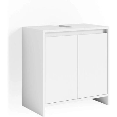Vicco - Emma - 58x60x33 cm - Blanc - Meuble lavabo - Publicité Vicco - Emma - 58x60x33 cm - Blanc - Meuble lavabo - Publicité