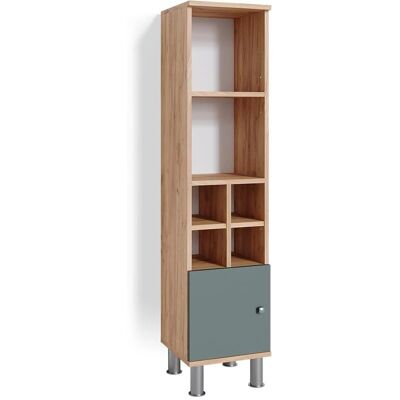 Vicco Fynn Badezimmer Schrank - Grün - 30 x 130,6 cm - Badezimmer Schrank Vicco Fynn Badezimmer Schrank - Grün - 30 x 130,6 cm - Badezimmer Schrank
