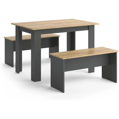 Conjunto de Comedor Vicco Sentio - Compacto y Duradero Conjunto de Comedor Vicco Sentio - Compacto y Duradero