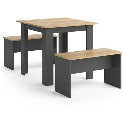 Conjunto de Comedor Sentio Vicco - Compacto, Modern, 80cm Conjunto de Comedor Sentio Vicco - Compacto, Modern, 80cm