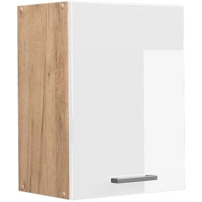 Armadio a Muro Vicco R-Line - Regolabile, Bianco Lucido, 45cm Armadio a Muro Vicco R-Line - Regolabile, Bianco Lucido, 45cm