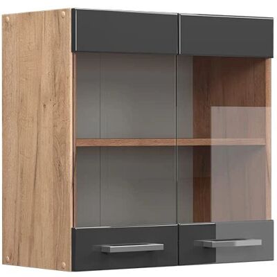 Vicco Armoire de Cuisine R-Line Antracite - Meubles de Cuisine - Publicité Vicco Armoire de Cuisine R-Line Antracite - Meubles de Cuisine - Publicité