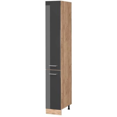 Armario de Cocina Vicco R-Line - Antracita, 30cm, Almacenamiento de Medicamentos Armario de Cocina Vicco R-Line - Antracita, 30cm, Almacenamiento de Medicamentos