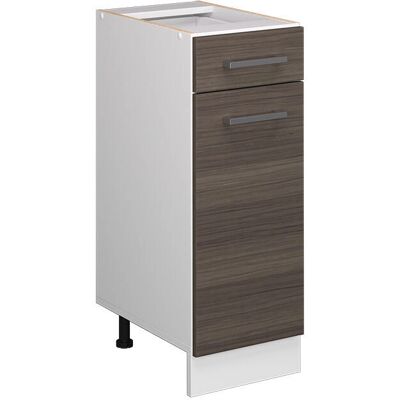 Mueble bajo de cocina Vicco R-Line Gris/Blanco - Muebles de Cocina Mueble bajo de cocina Vicco R-Line Gris/Blanco - Muebles de Cocina