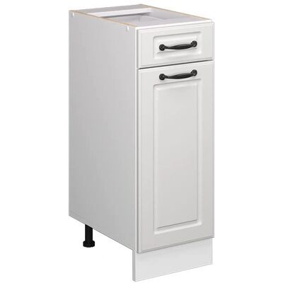 Meuble Bas de Cuisine Vicco R-Line Blanc - 30cm, Hauteur Réglable - Publicité Meuble Bas de Cuisine Vicco R-Line Blanc - 30cm, Hauteur Réglable - Publicité