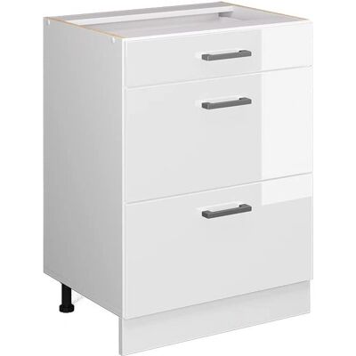 Mobili base cucina R-Line Vicco - Bianco lucido - 60cm Mobili base cucina R-Line Vicco - Bianco lucido - 60cm